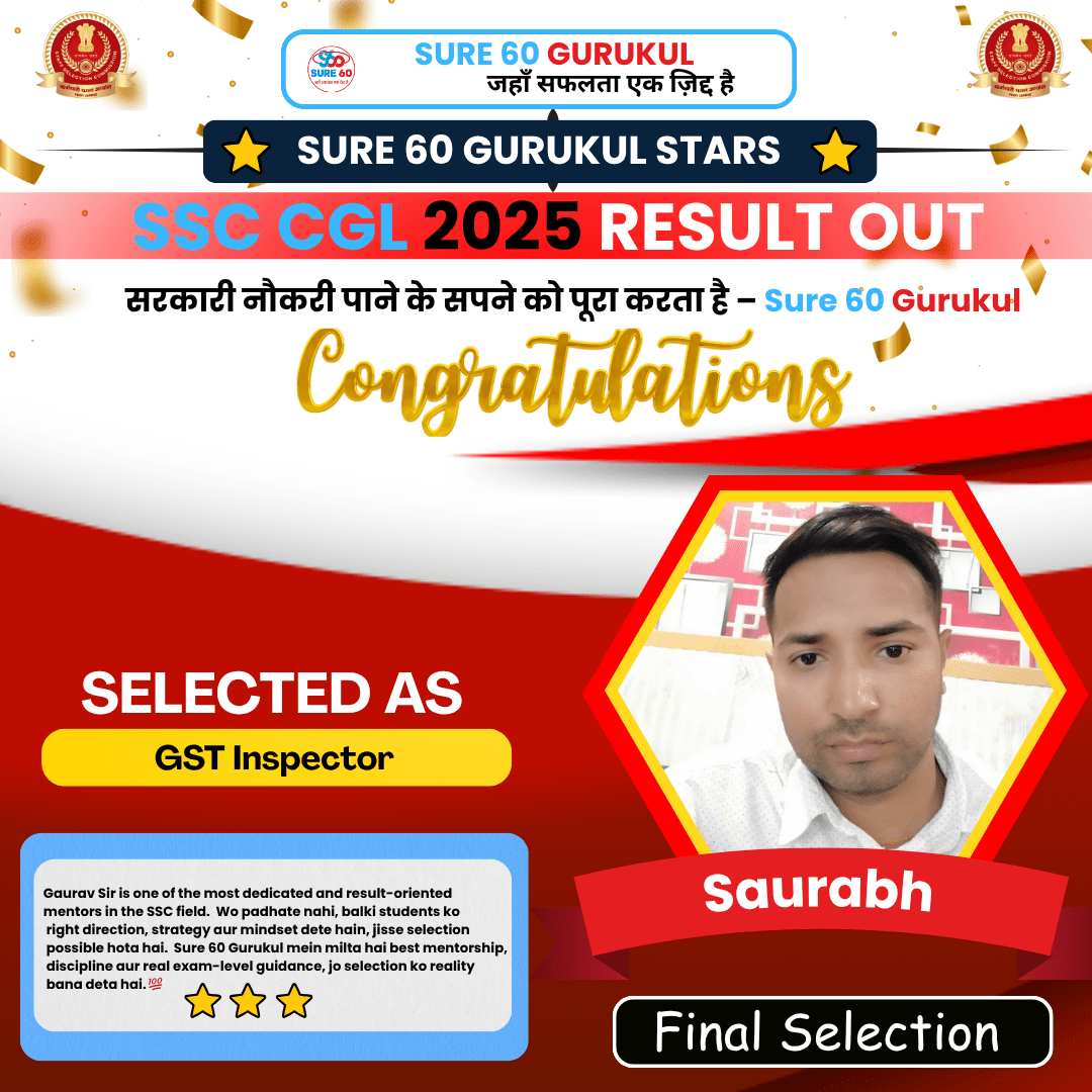 SURE 60 GURUKUL (1080 x 1080 px)